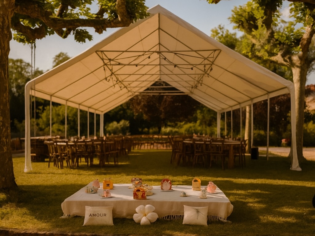 Chapiteaux de récéption